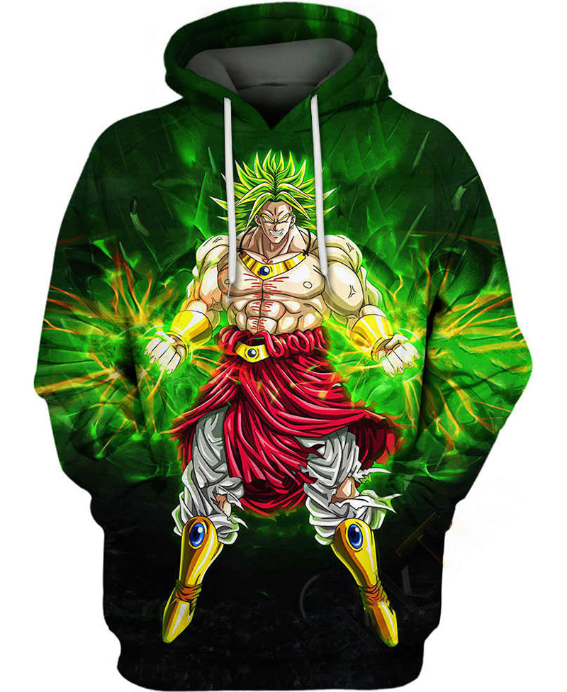 Legendary Broly Hoodie 3D