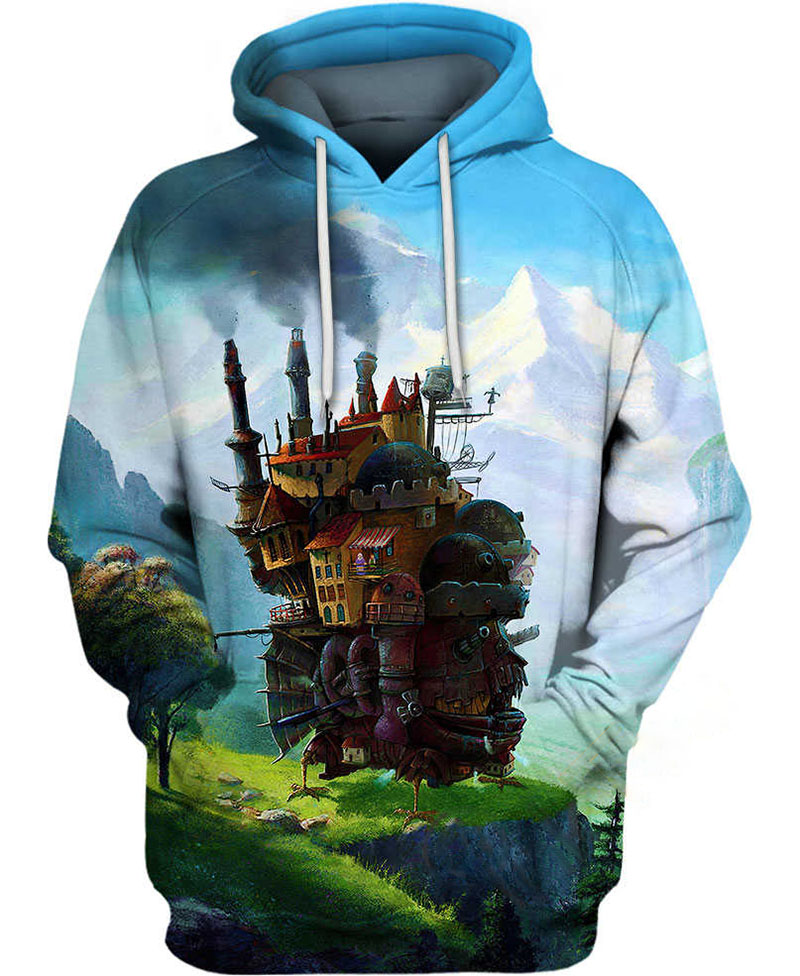 Legendary Castle Hoodie 3D
