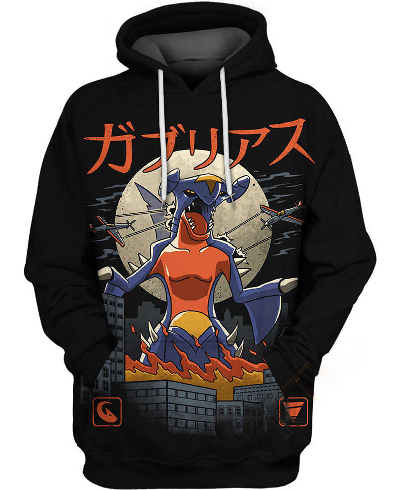 Legendary Dragon Ground Kaiju Hoodie 3D