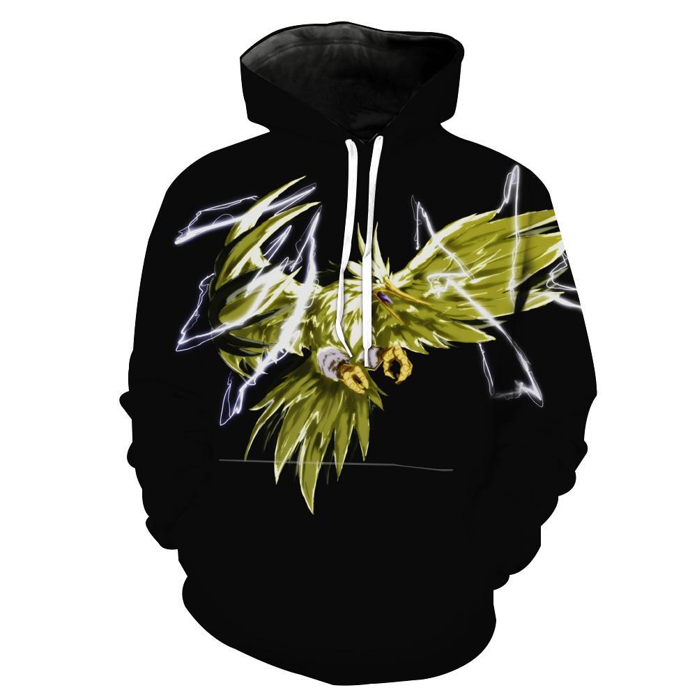 Legendary Zapdos Pokemons And Hoodie 3D 5 Legendary Zapdos Pokemons And Hoodie 3D