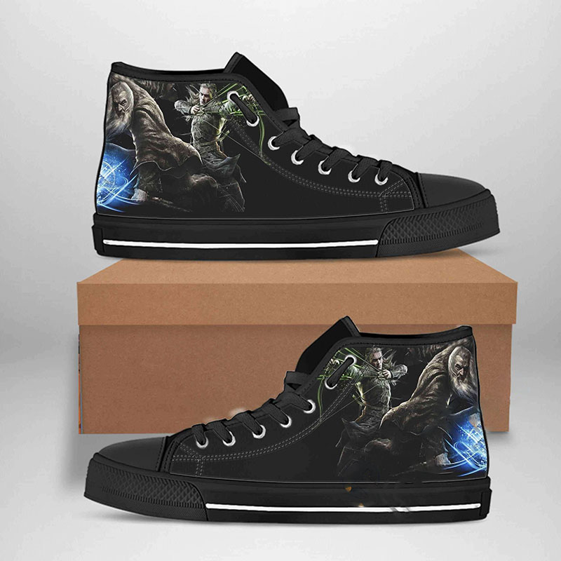 Legolas Best Movie Character High Top Shoes 3 Legolas Best Movie Character High Top Shoes