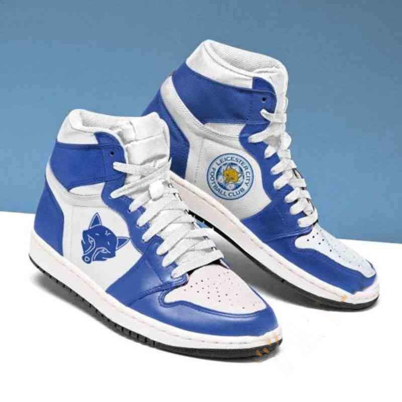 Leicester City Custom Air Jordan Shoes