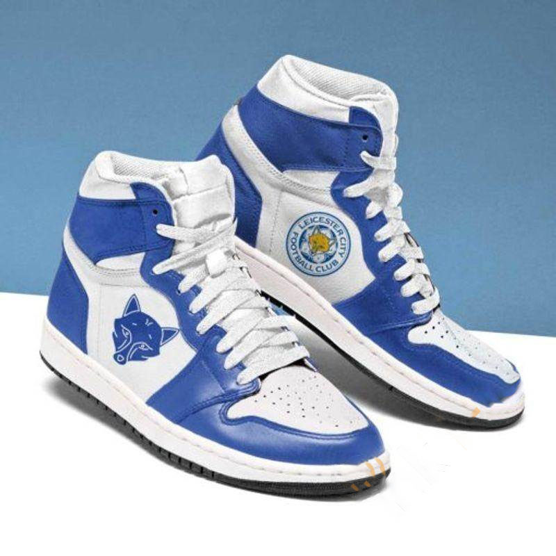 Leicester City Custom Air Jordan Shoes