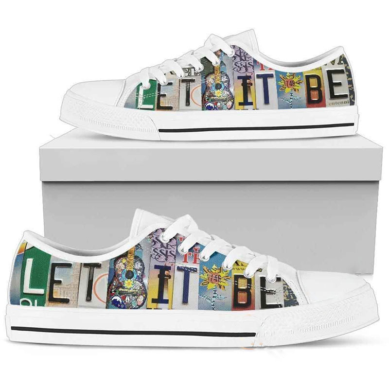 Let It Be Low Top Shoes
