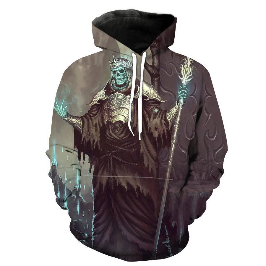 Lich Epic Lich Fantasy Hoodie 3D