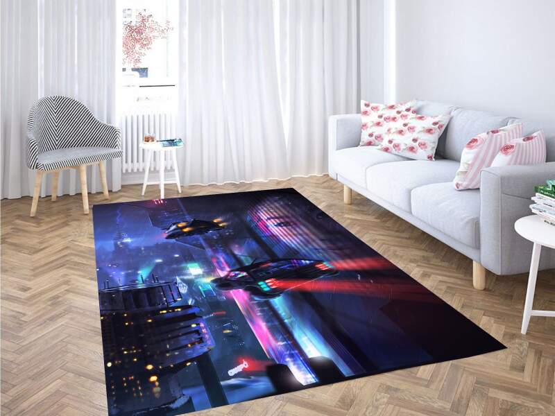 Light Of Blade Runner Carpet Rug 1 Light Of Blade Runner Carpet Rug
