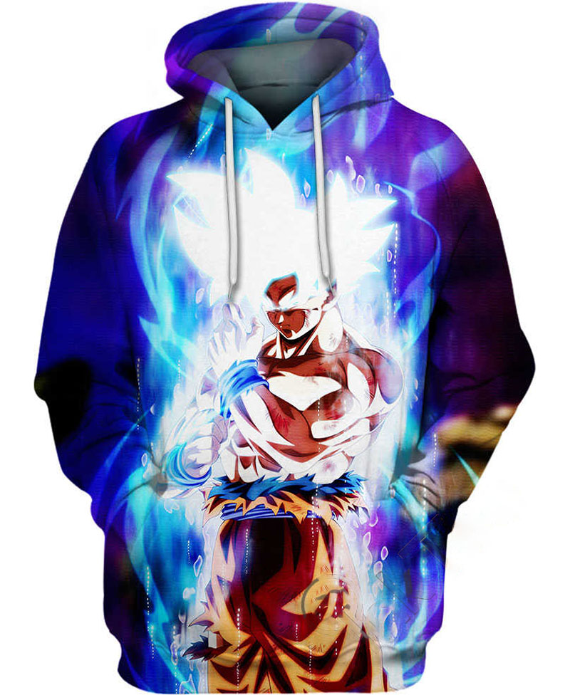 Lightning Goku Hoodie 3D
