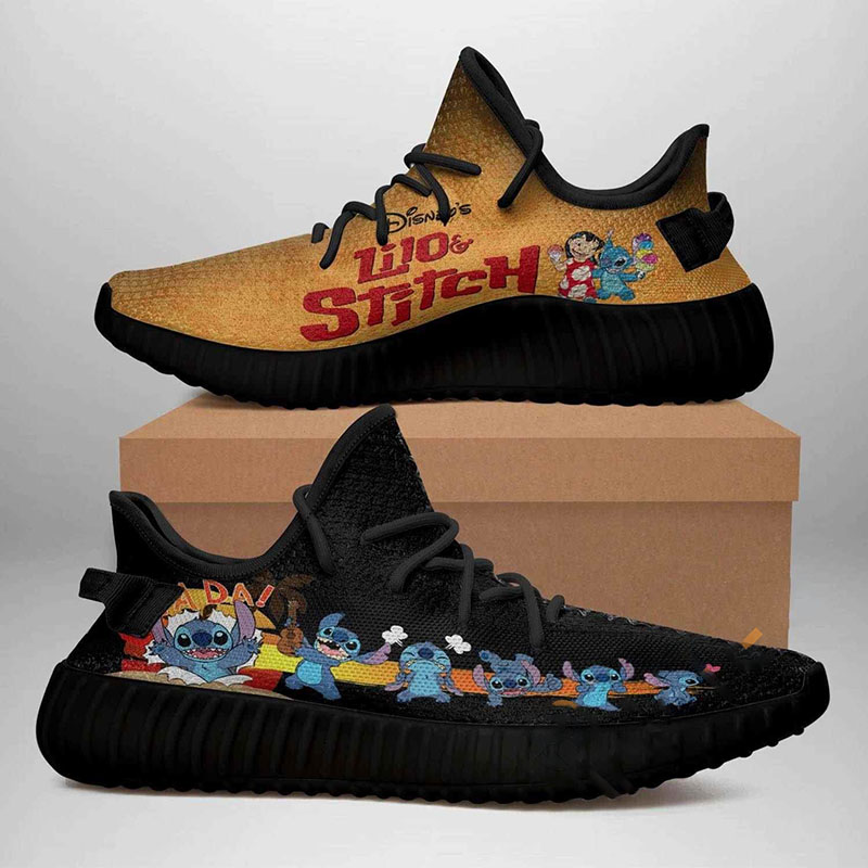 Lilo Stitch Black Edition Yeezy Boost