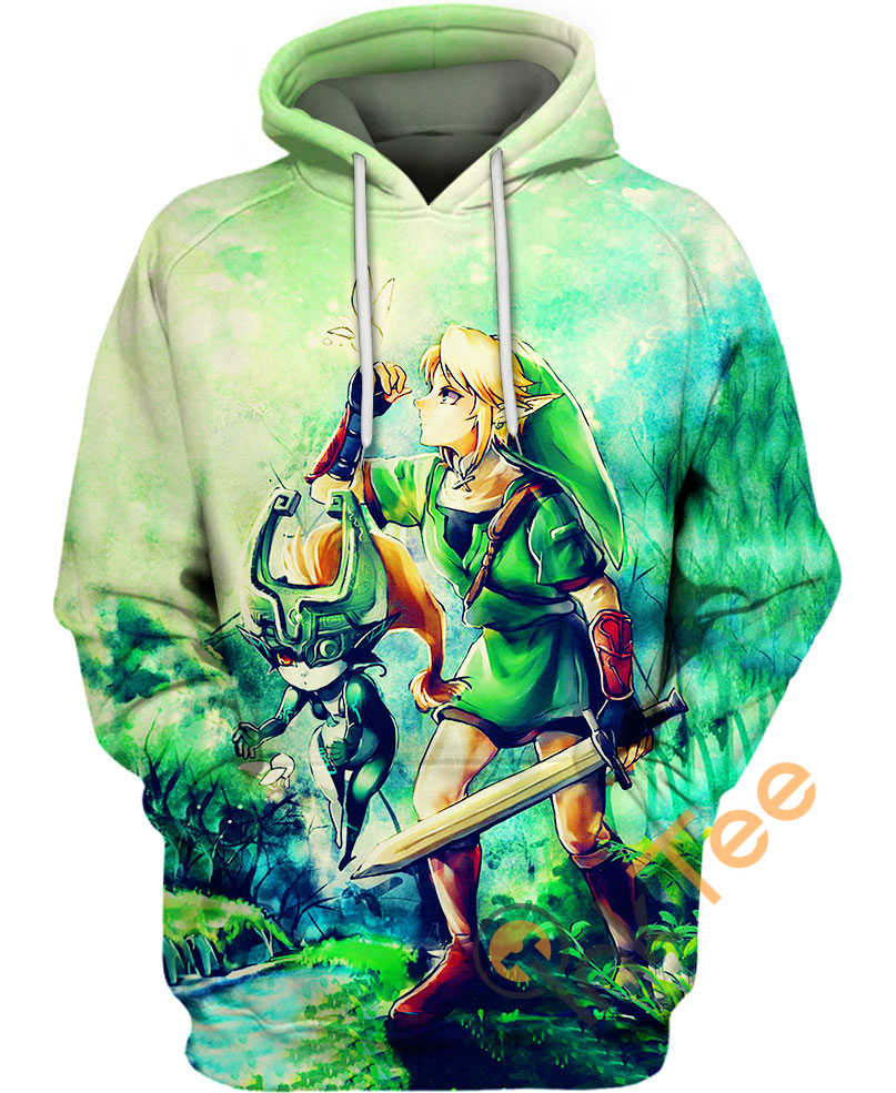 Link And Midna Hoodie 3D