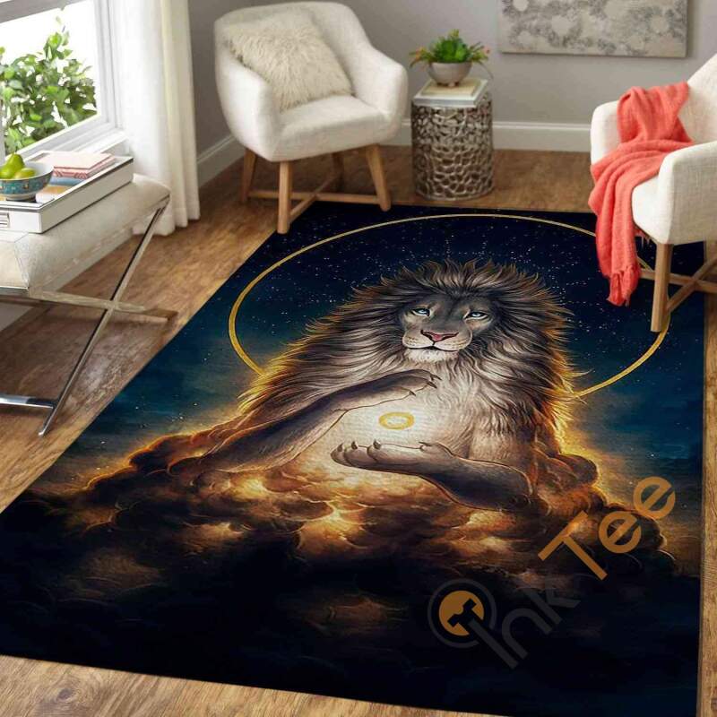 Lion Area Rug 2 Lion Area Rug