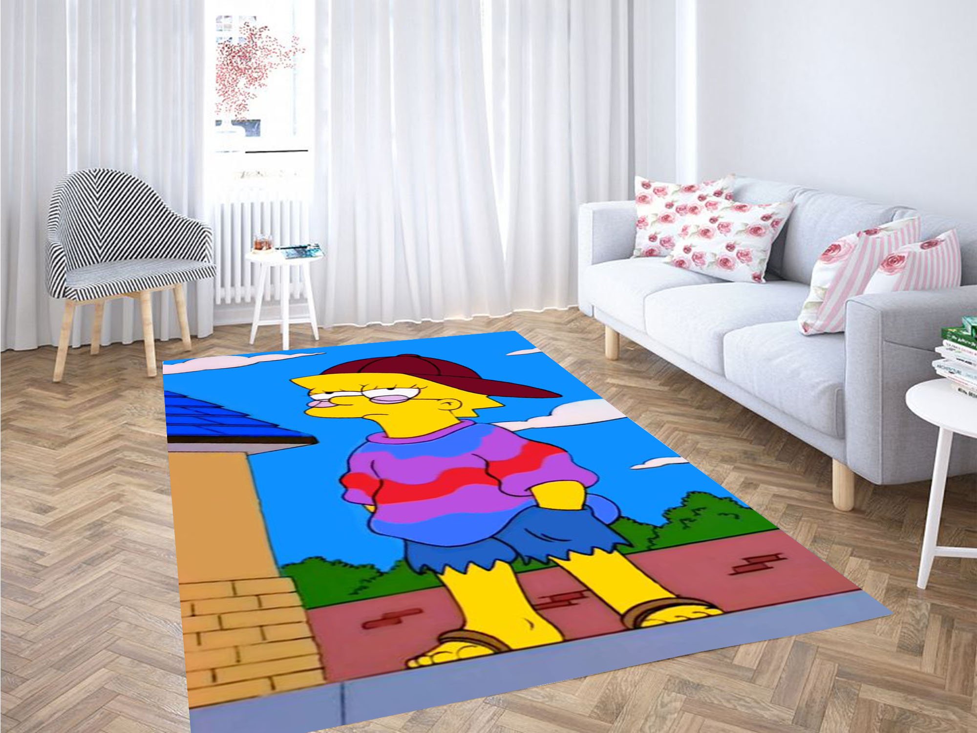 Lisa From Simpsons Wallpaper Carpet Rug 2 Lisa From Simpsons Wallpaper Carpet Rug