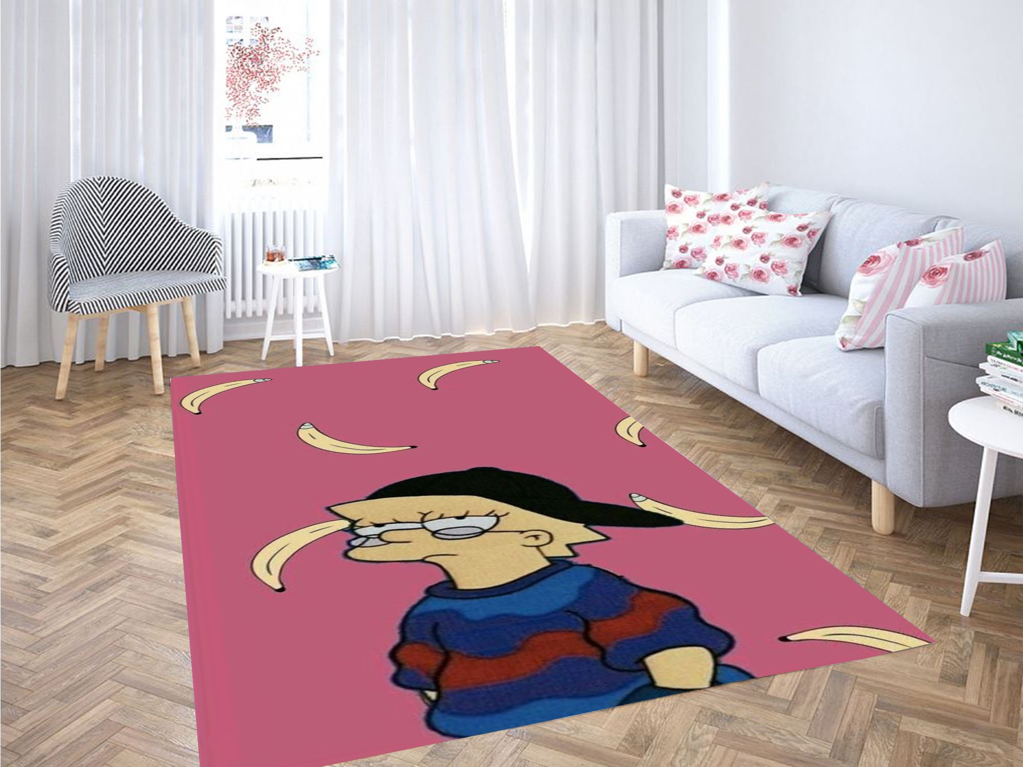 Lisa Simpson Papel Wallpaper Carpet Rug