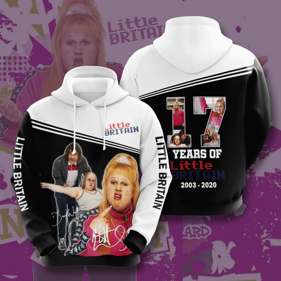 Little Britain Custom Hoodie 3D 2 Little Britain Custom Hoodie 3D