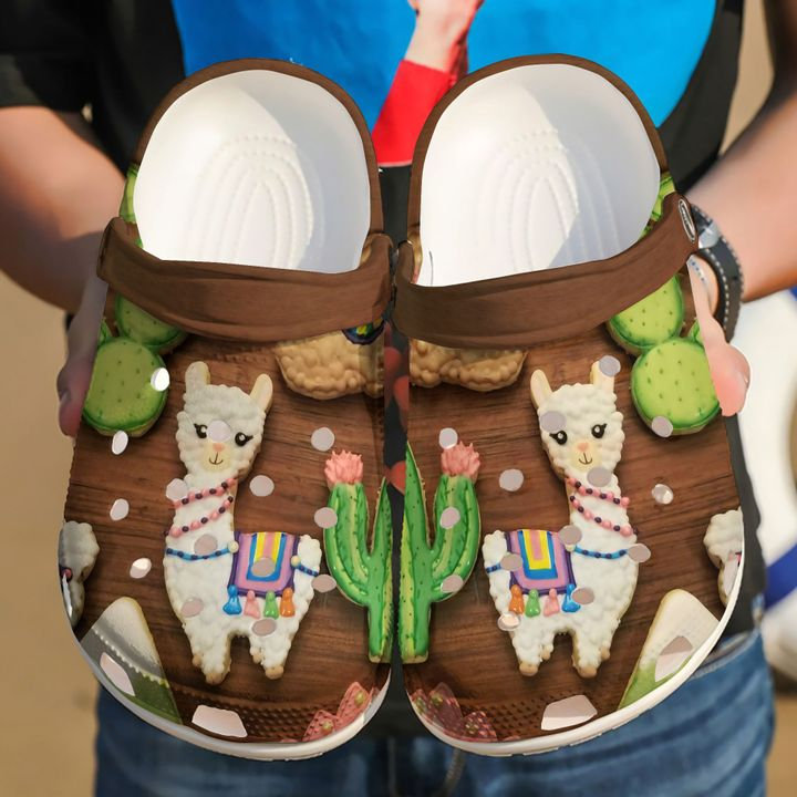 Llama Cookie Crocs Clog Shoes 3 Llama Cookie Crocs Clog Shoes