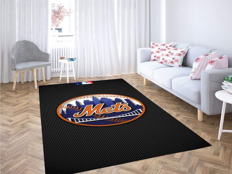 Logos And Uniforms The New York Mets Carpet Rug 2 Logos And Uniforms The New York Mets Carpet Rug