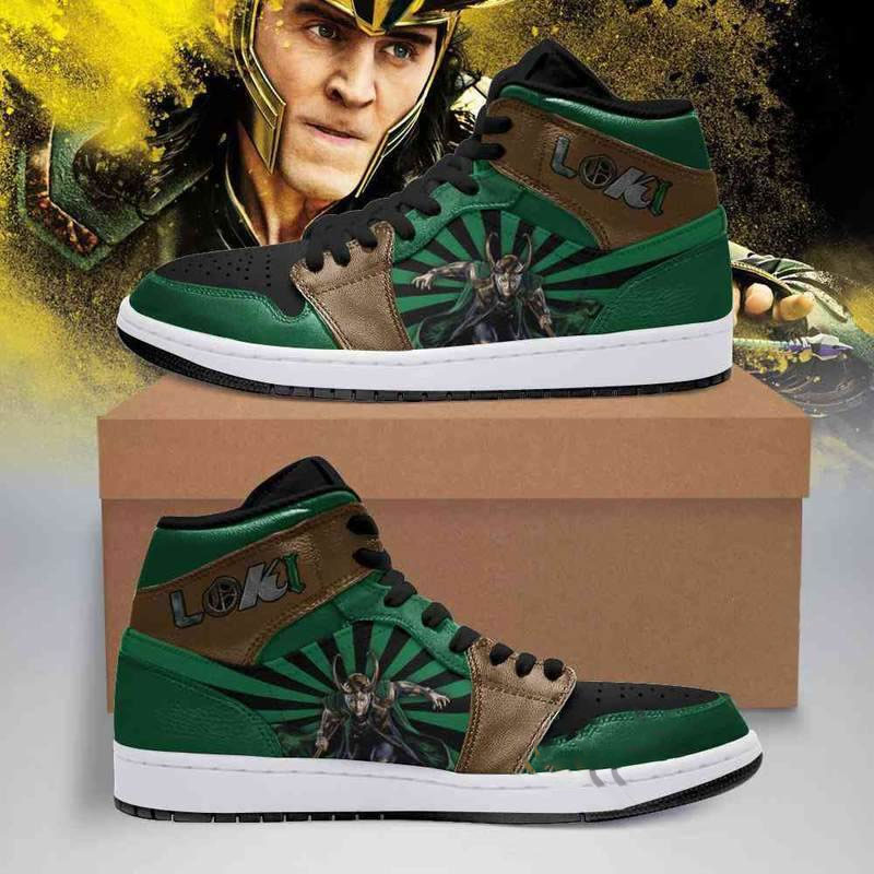 Loki Marvel Custom Air Jordan Shoes