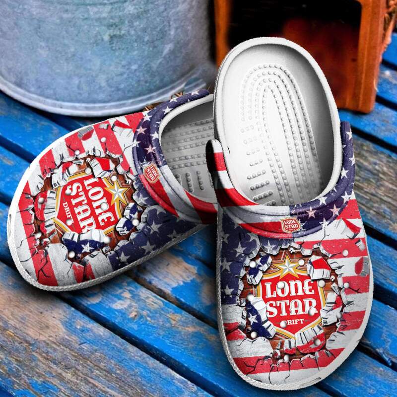 Lone Star Crocs Clog Shoes 2 Lone Star Crocs Clog Shoes