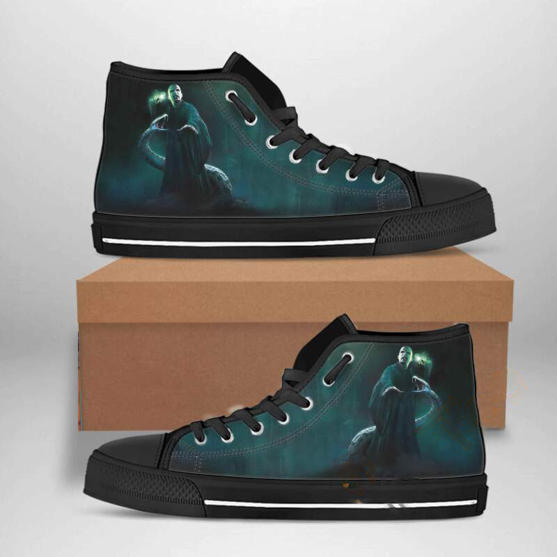 Lord Voldemort Best Movie Character High Top Shoes 1 Lord Voldemort Best Movie Character High Top Shoes