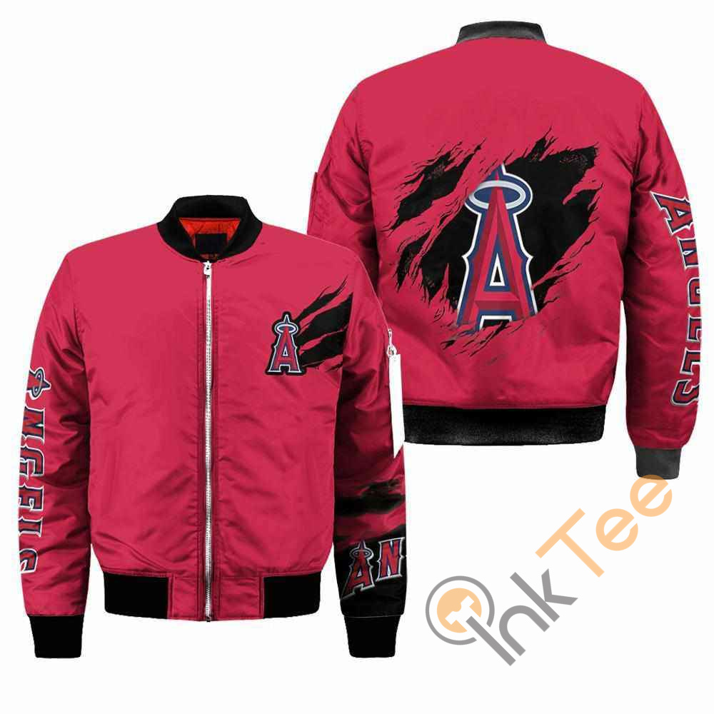 Los Angeles Angels MLB Apparel Best Christmas Gift For Fans Bomber Jacket