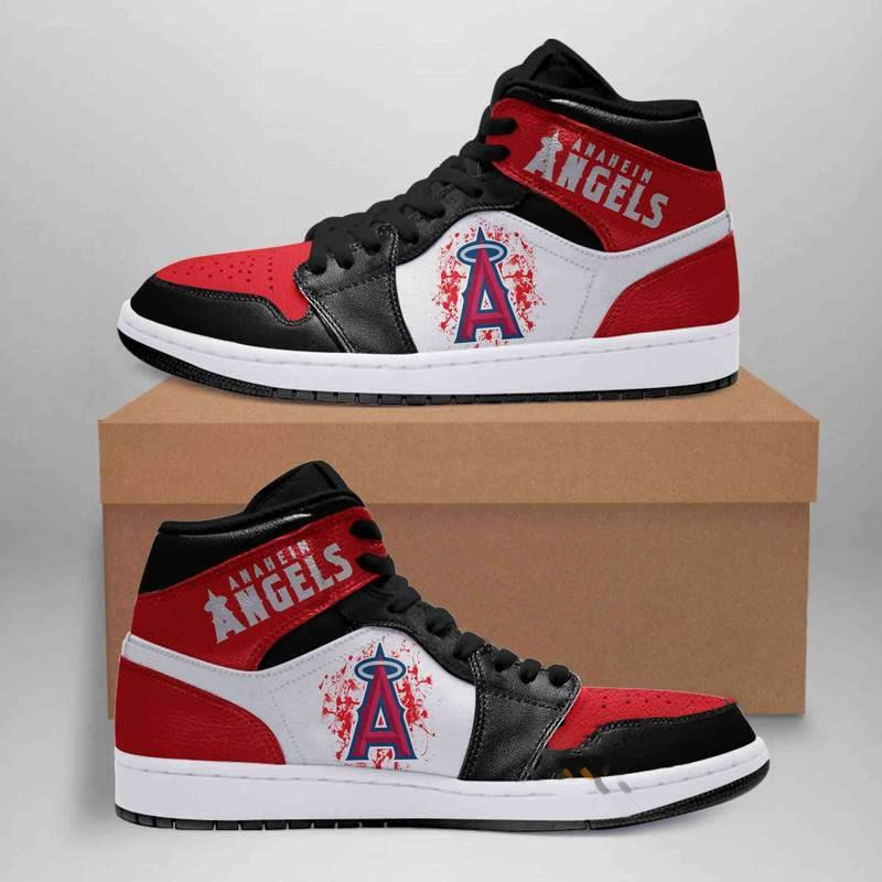 Los Angeles Angels Mlb Custom Air Jordan Shoes 15 Los Angeles Angels Mlb Custom Air Jordan Shoes
