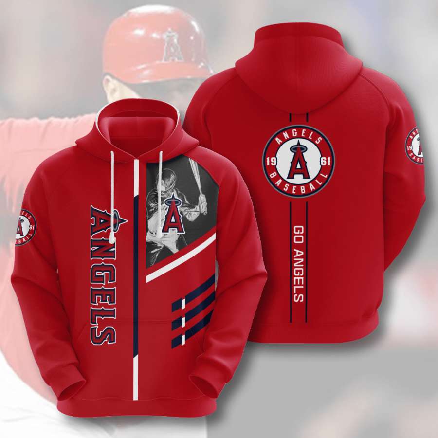 Los Angeles Angels Custom Hoodie 3D 4 Los Angeles Angels Custom Hoodie 3D