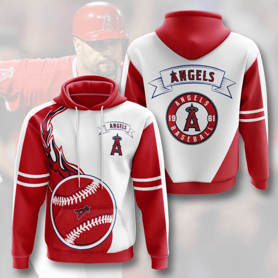 Los Angeles Angels Custom Hoodie 3D 4 Los Angeles Angels Custom Hoodie 3D