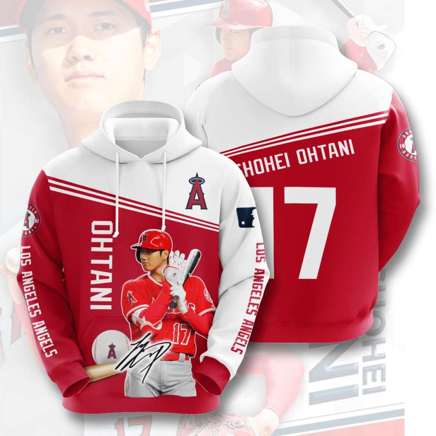 Los Angeles Angels Custom Hoodie 3D 3 Los Angeles Angels Custom Hoodie 3D