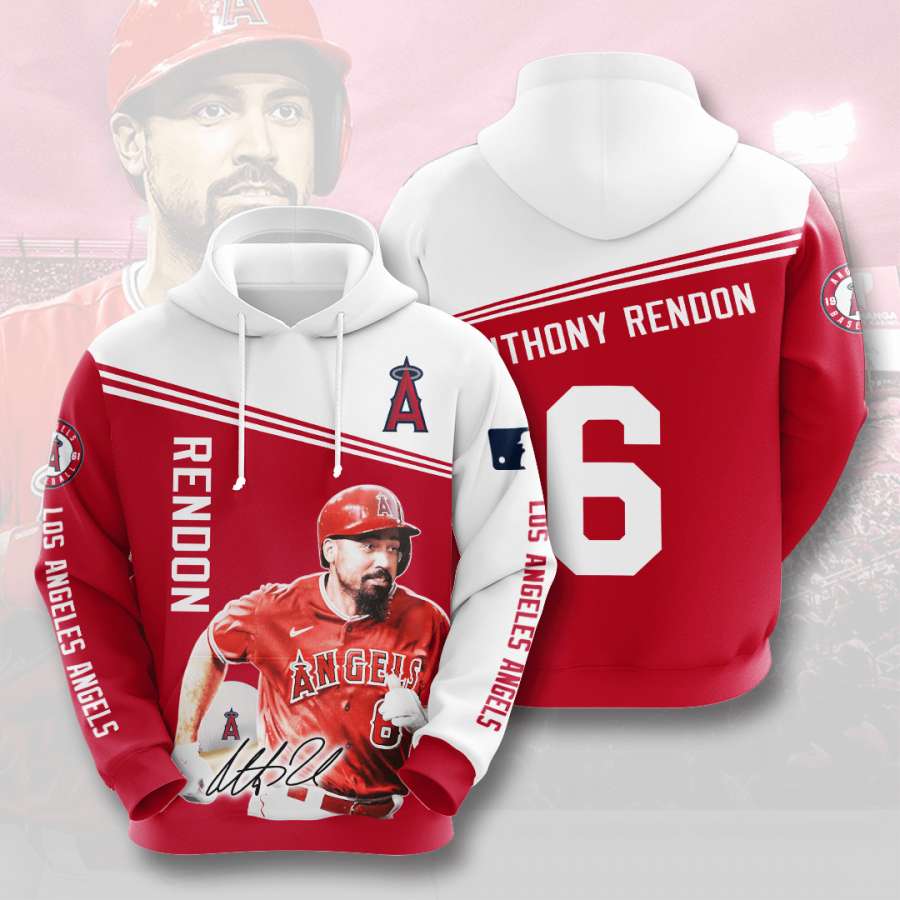 Los Angeles Angels Custom Hoodie 3D
