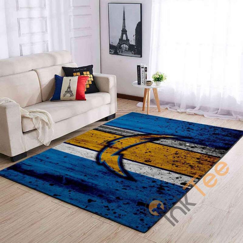 Los Angeles Chargers Area Rug 3 Los Angeles Chargers Area Rug