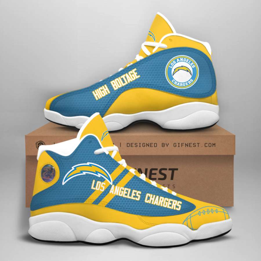 Los Angeles Chargers Custom Air Jordan Shoes