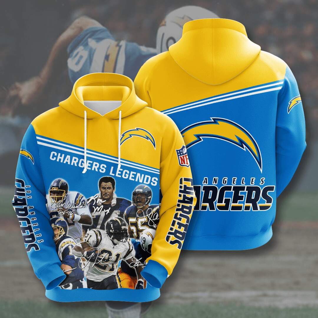 Los Angeles Chargers Custom Hoodie 3D