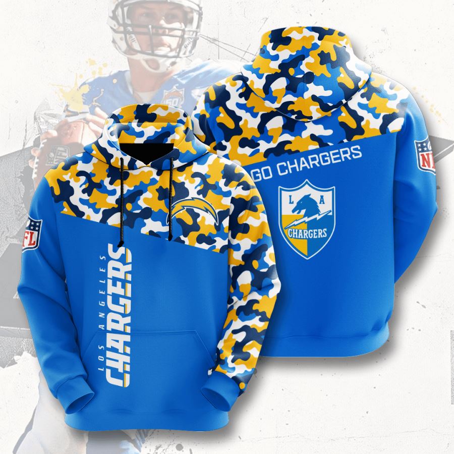 Los Angeles Chargers Custom Hoodie 3D