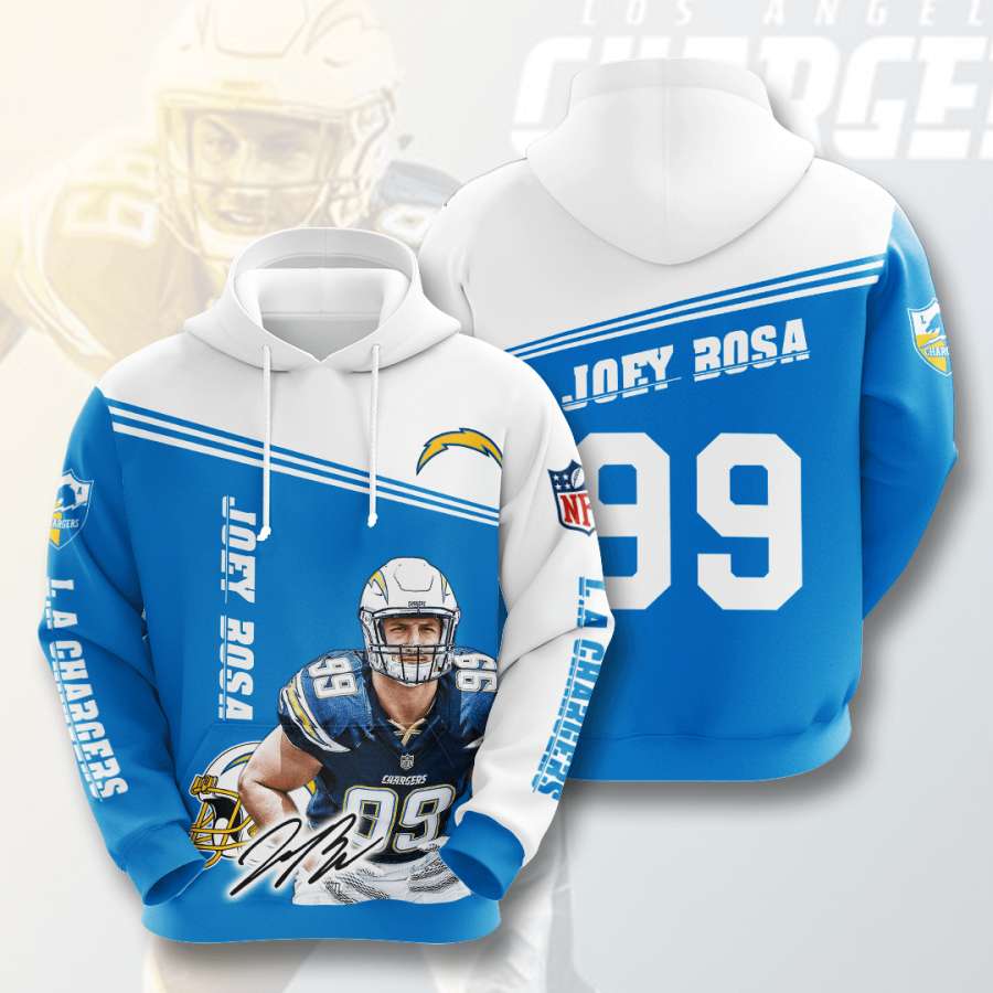 Los Angeles Chargers Custom Hoodie 3D