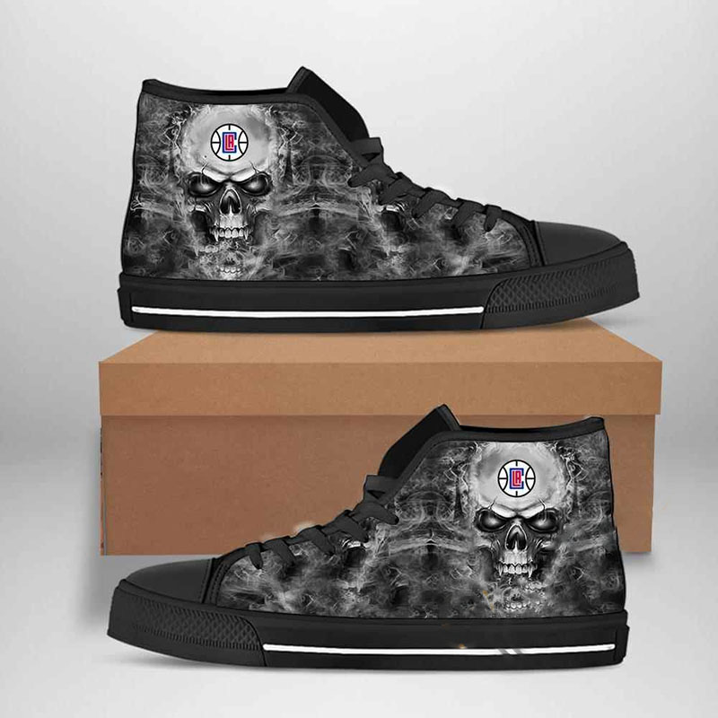 Los Angeles Clippers Nba Basketball High Top Shoes