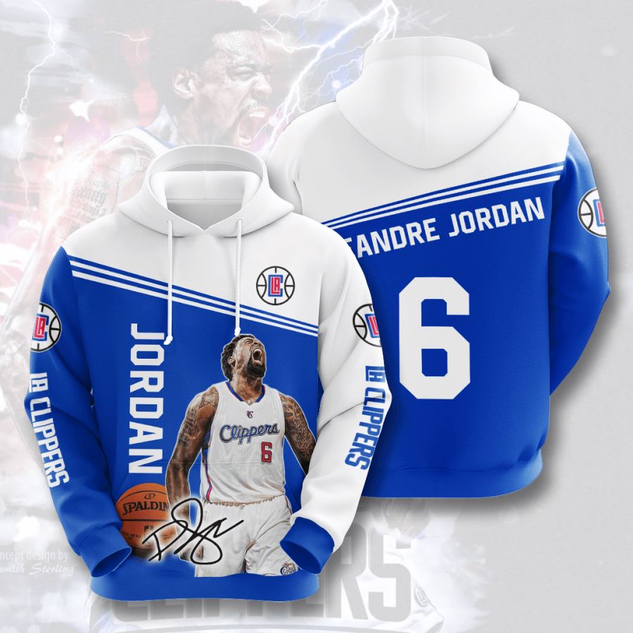 Los Angeles Clippers Custom Hoodie 3D