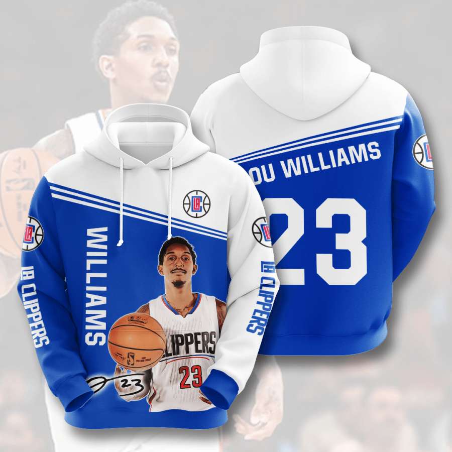 Los Angeles Clippers Custom Hoodie 3D 4 Los Angeles Clippers Custom Hoodie 3D
