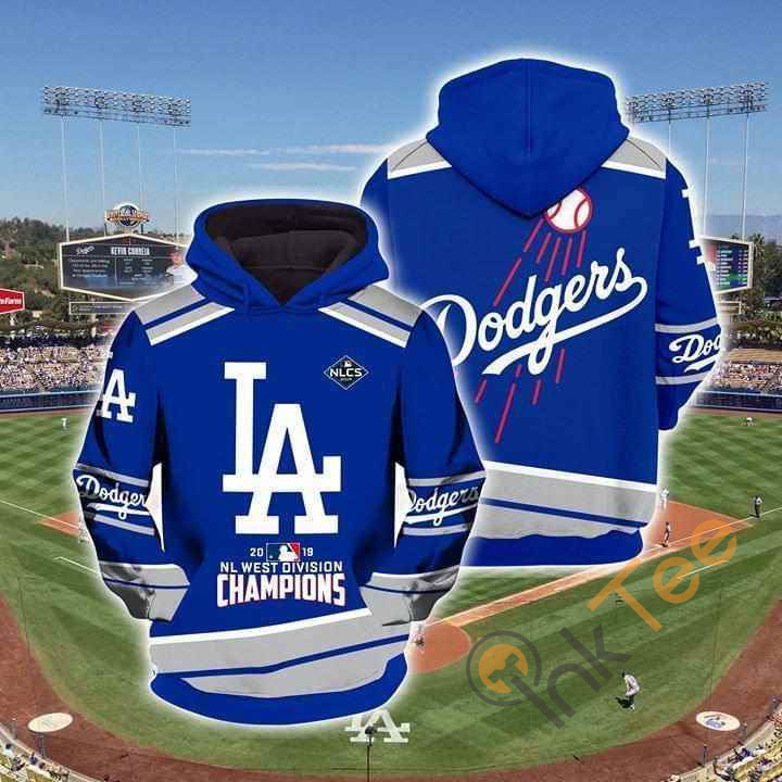 Los Angeles Dodgers Hoodie 3d