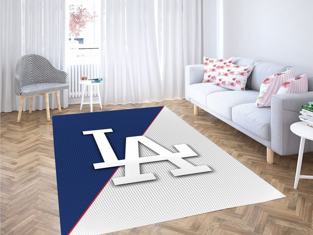 Los Angeles Dodgers Living Room Modern Carpet Rug 7 Los Angeles Dodgers Living Room Modern Carpet Rug