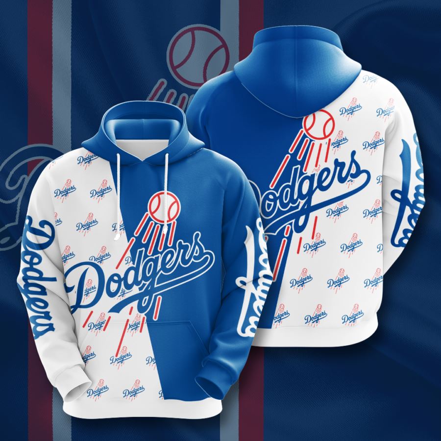 Los Angeles Dodgers Custom Hoodie 3D