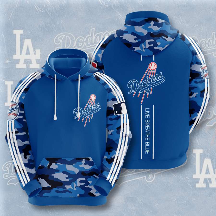 Los Angeles Dodgers Custom Hoodie 3D 2 Los Angeles Dodgers Custom Hoodie 3D