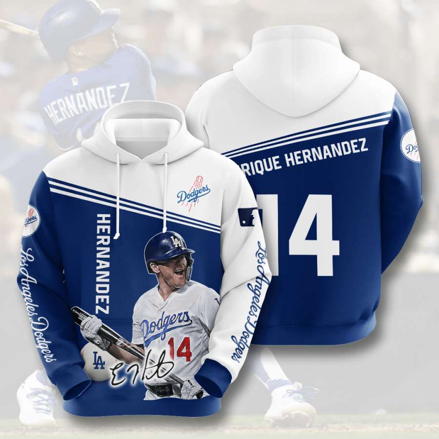 Los Angeles Dodgers Custom Hoodie 3D 8 Los Angeles Dodgers Custom Hoodie 3D