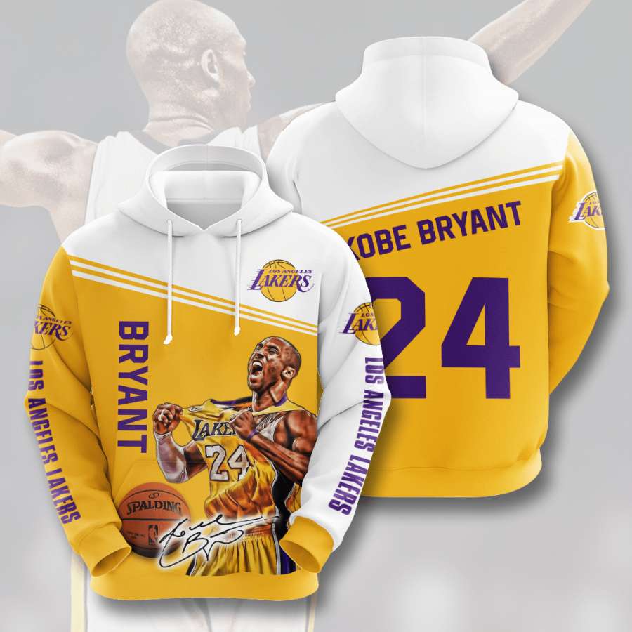 Los Angeles Lakers Custom Hoodie 3D 3 Los Angeles Lakers Custom Hoodie 3D