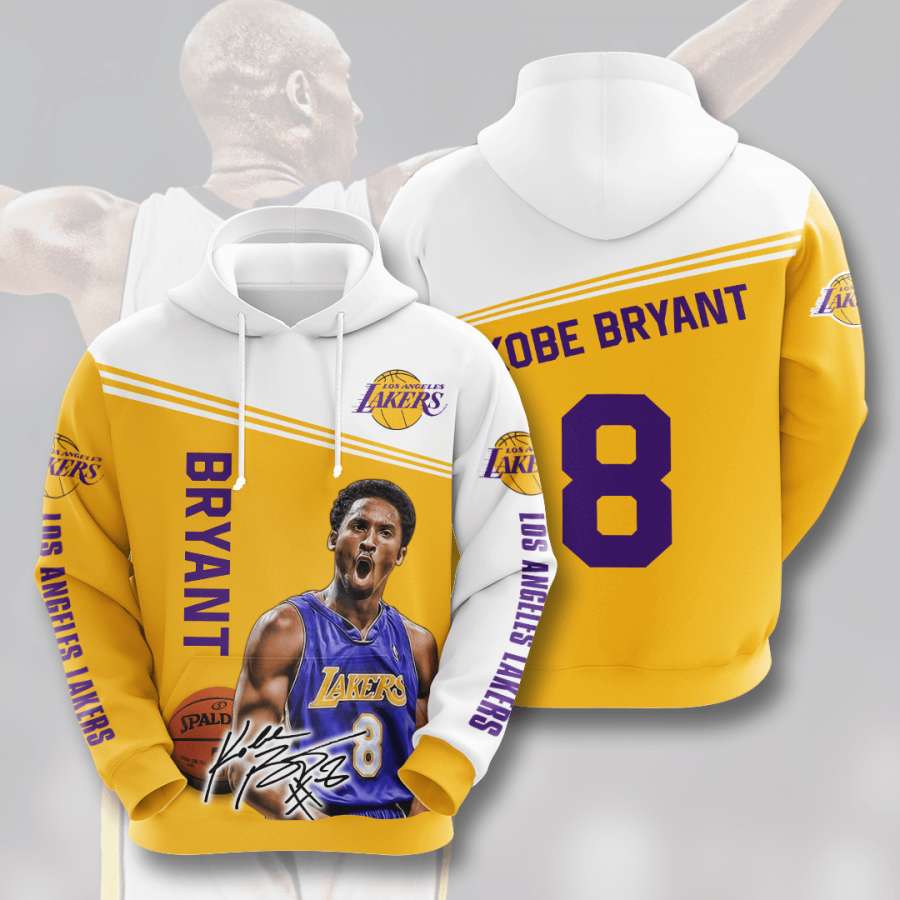 Los Angeles Lakers Custom Hoodie 3D 13 Los Angeles Lakers Custom Hoodie 3D