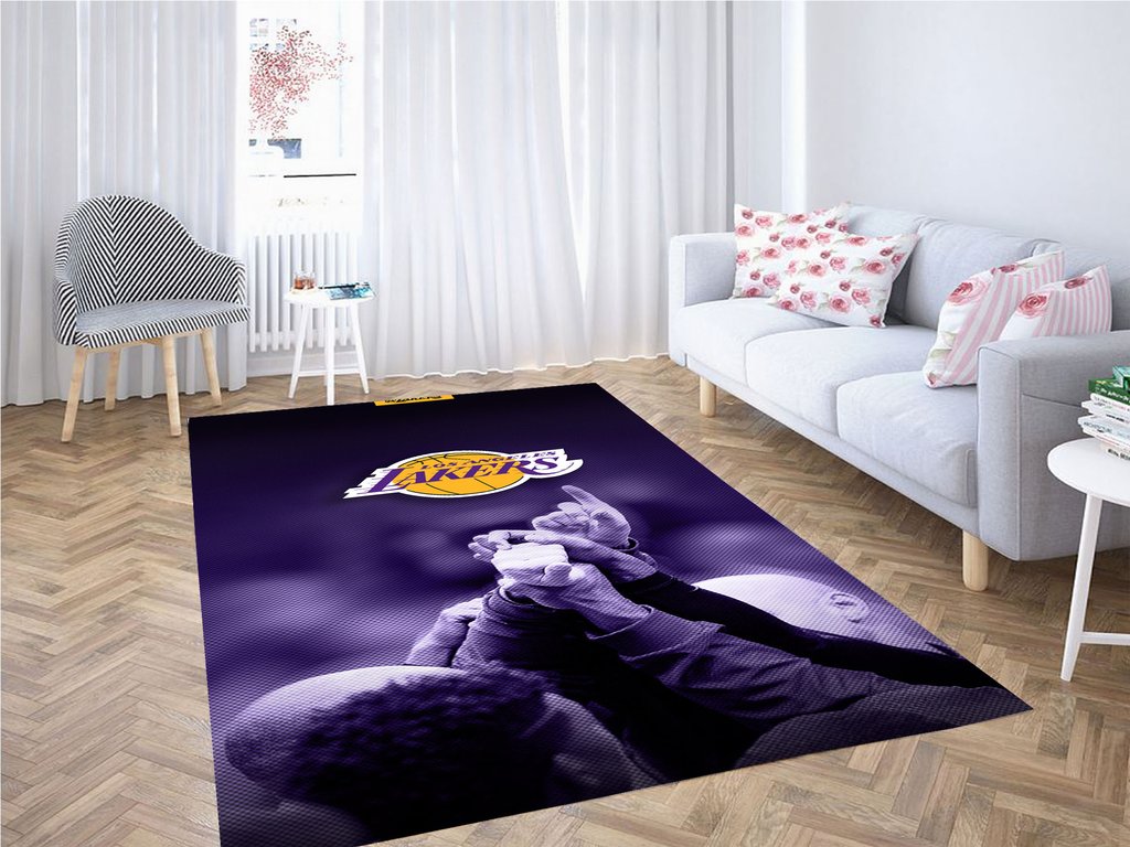 Los Angeles Lakers Standard Living Room Modern Carpet Rug 11 Los Angeles Lakers Standard Living Room Modern Carpet Rug