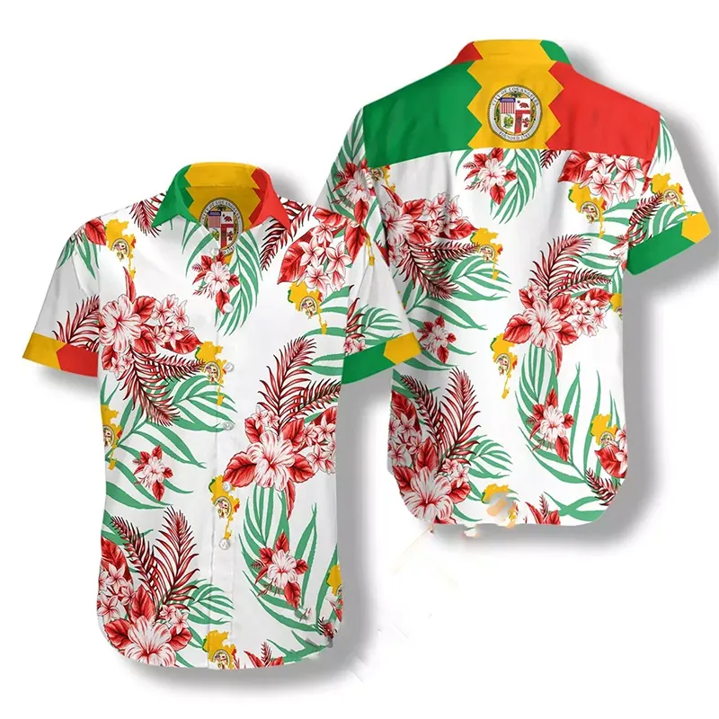 Los Angeles Proud Hawaiian shirts
