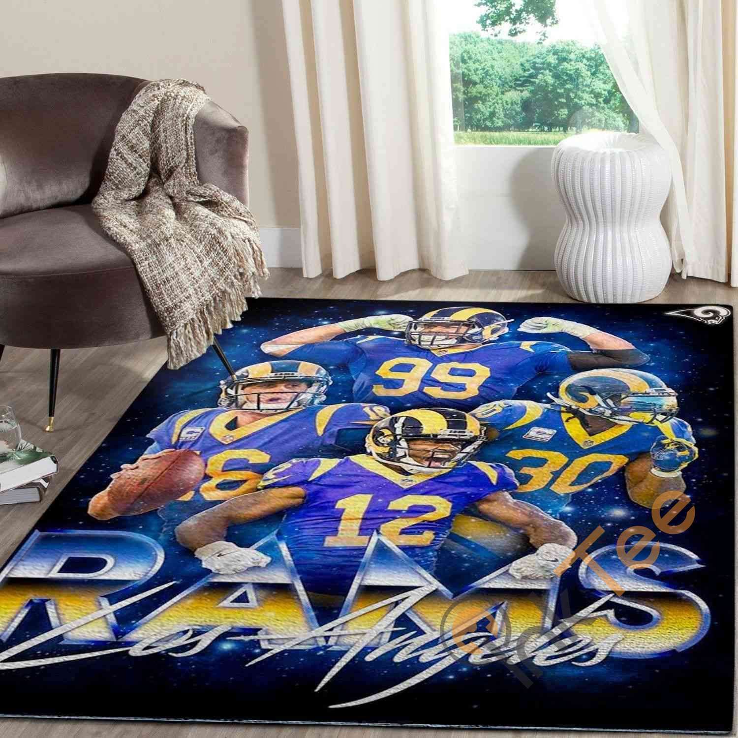 Los Angeles Rams Area Rug 4 Los Angeles Rams Area Rug
