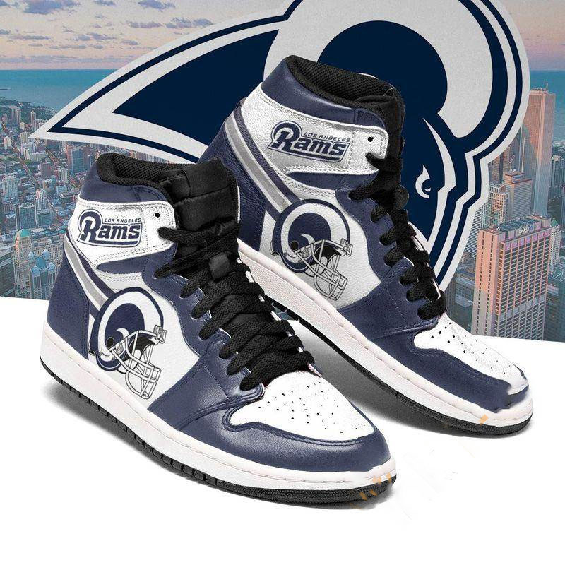 Los Angeles Rams Custom Sneaker Air Jordan Shoes