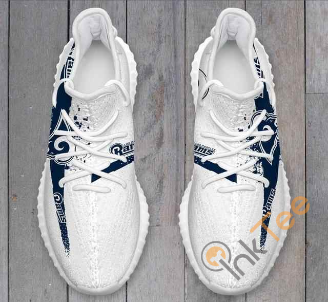 Los Angeles Rams Men Running Yeezy Boost 6 Los Angeles Rams Men Running Yeezy Boost