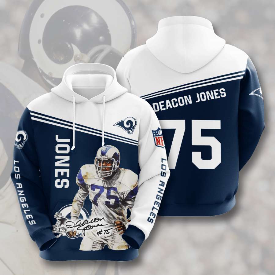 Los Angeles Rams Custom Hoodie 3D