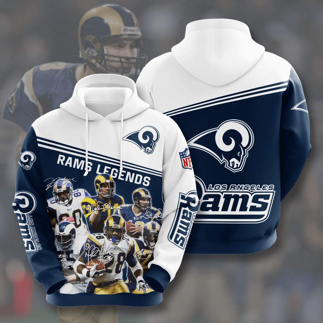Los Angeles Rams Custom Hoodie 3D